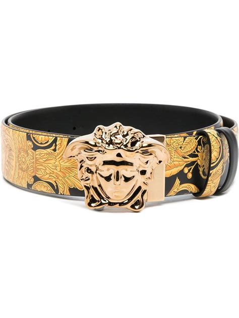 versace riem black|Versace belt farfetch.